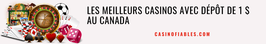 casino en ligne canada depot 1$