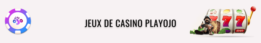 playojo jeux de casino